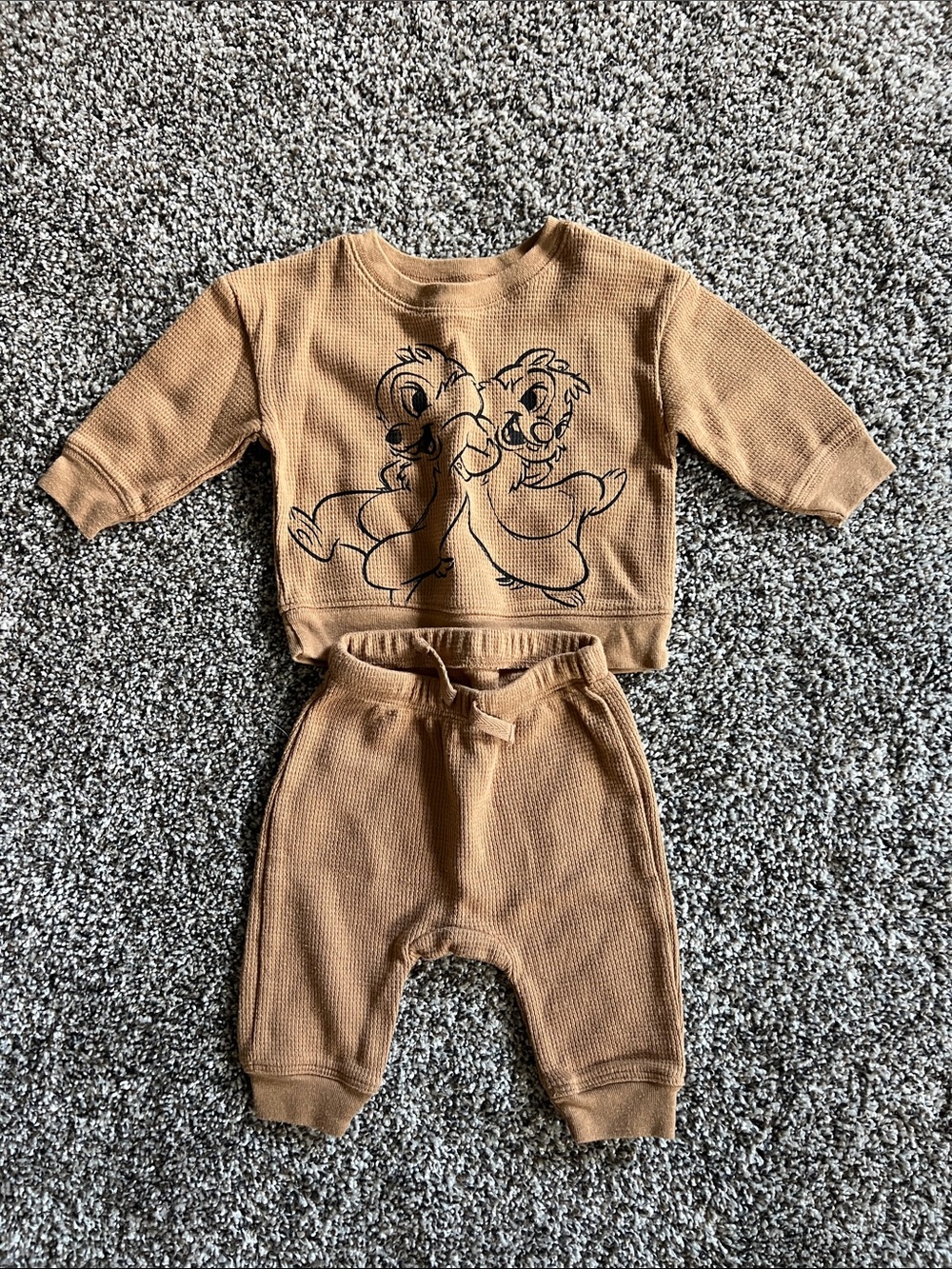Disney Chip & Dale newborn outfit